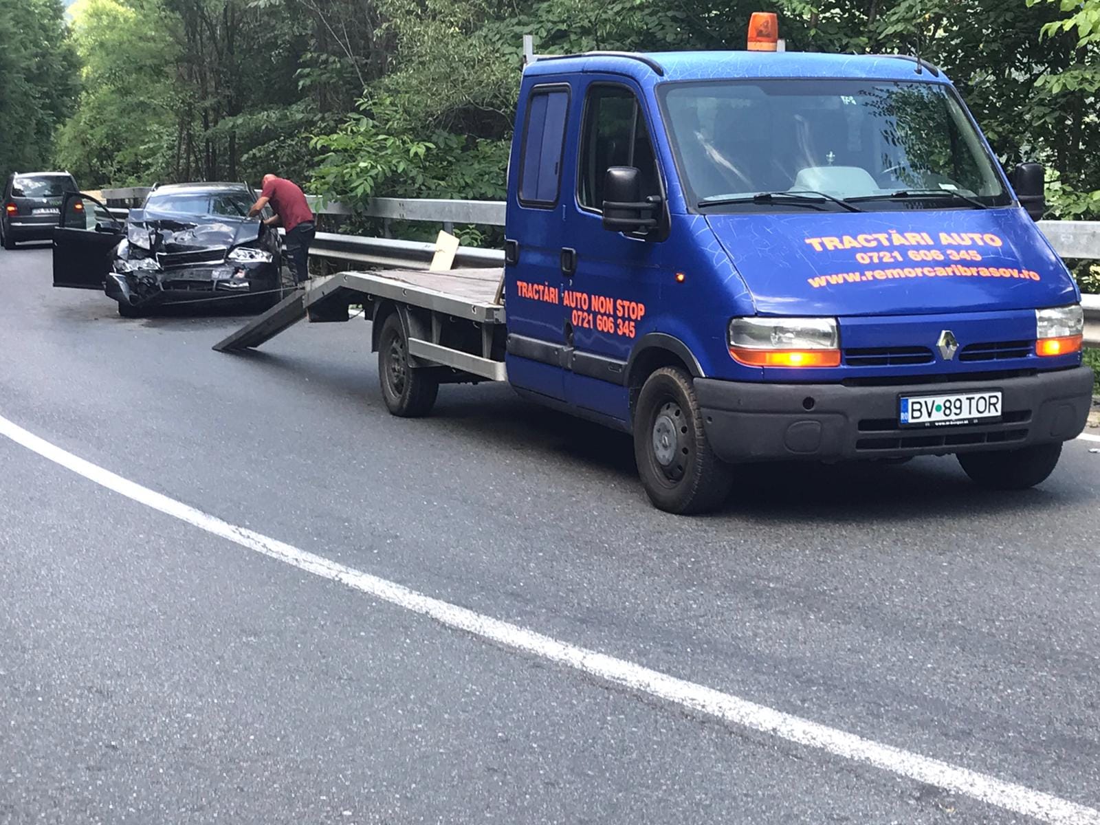 tractări auto non-stop în Brașov